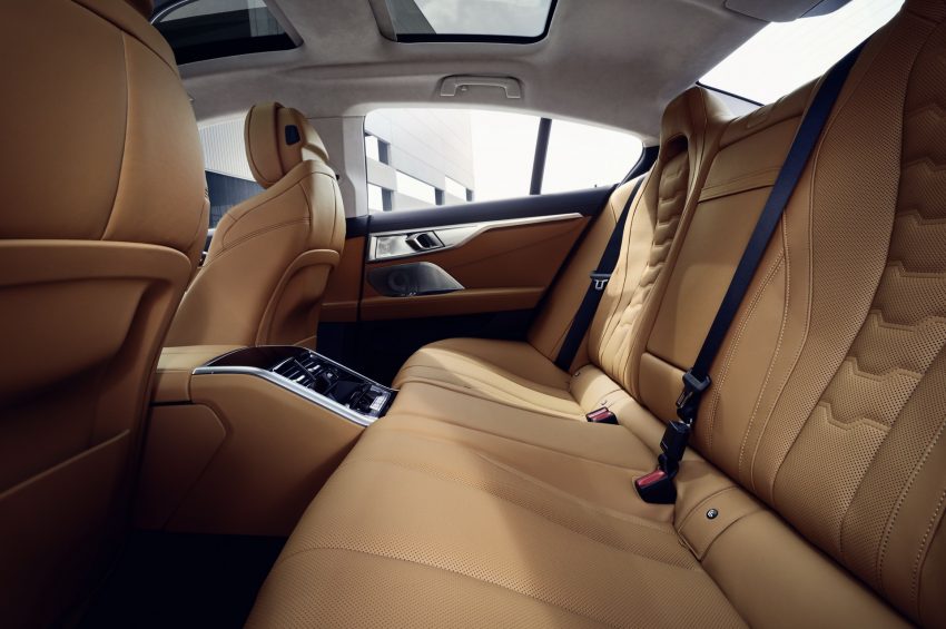 2023 BMW M850i xDrive Gran Coupe - Interior, Rear Seats Wallpaper 850x565 #24