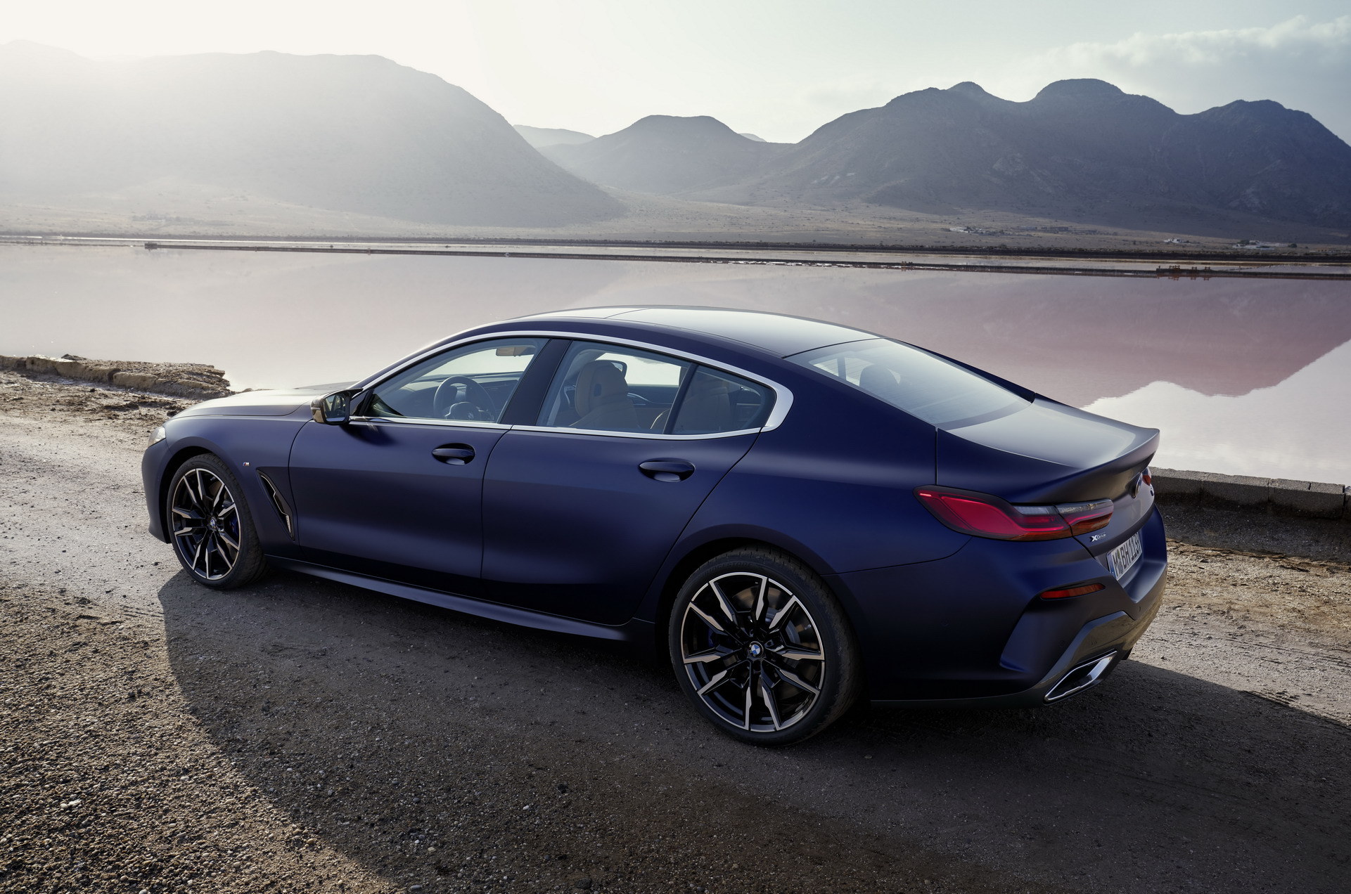 Download 2023 BMW M850i xDrive Gran Coupe - Rear Three-Quarter HD Wallpaper 1921x1272 #6