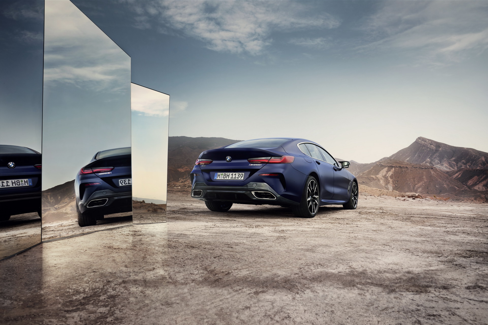 Download 2023 BMW M850i xDrive Gran Coupe - Rear HD Wallpaper 1921x1281 #9