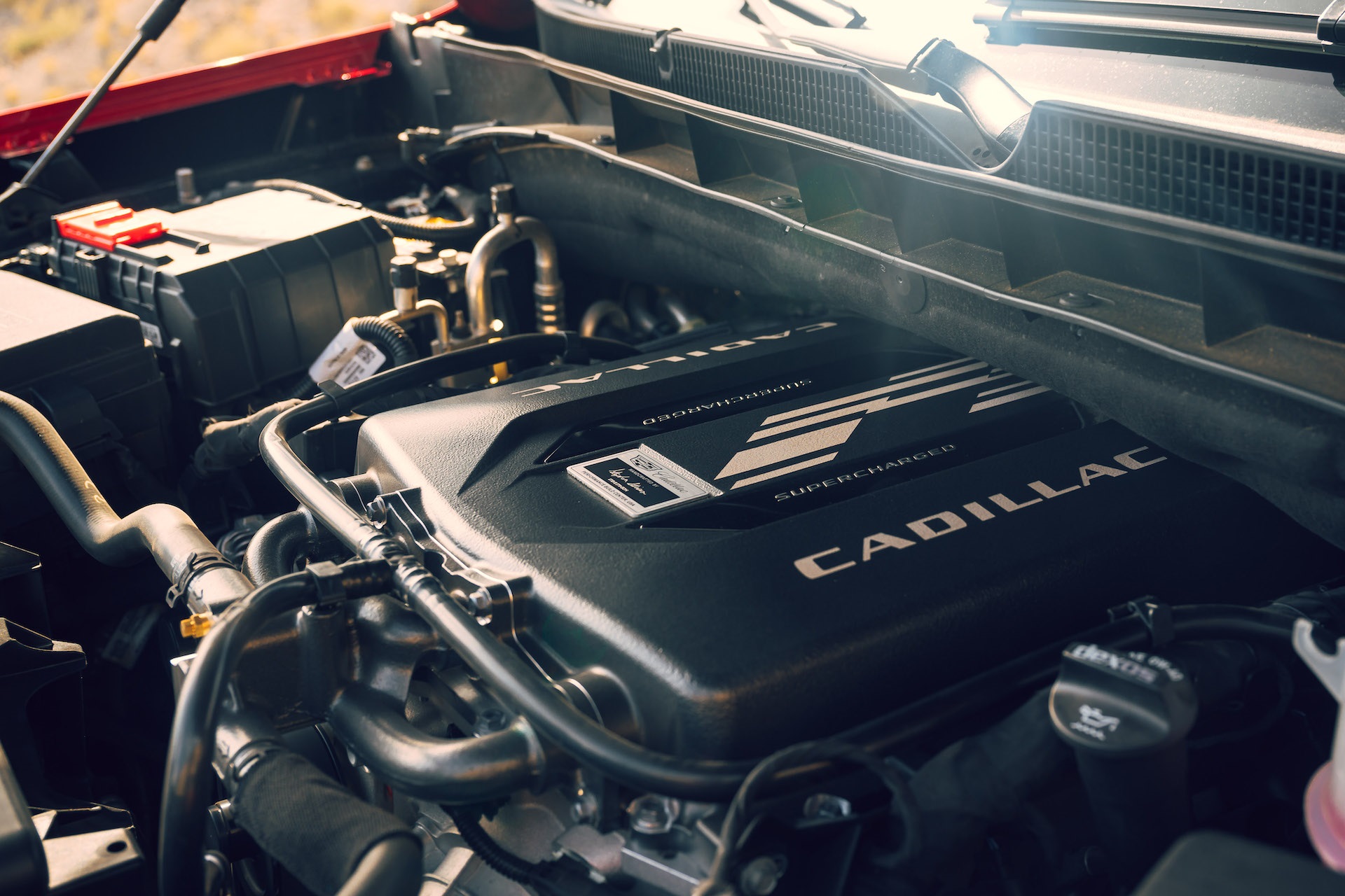 Download 2023 Cadillac Escalade-V - Engine HD Wallpaper 1920x1280 #51