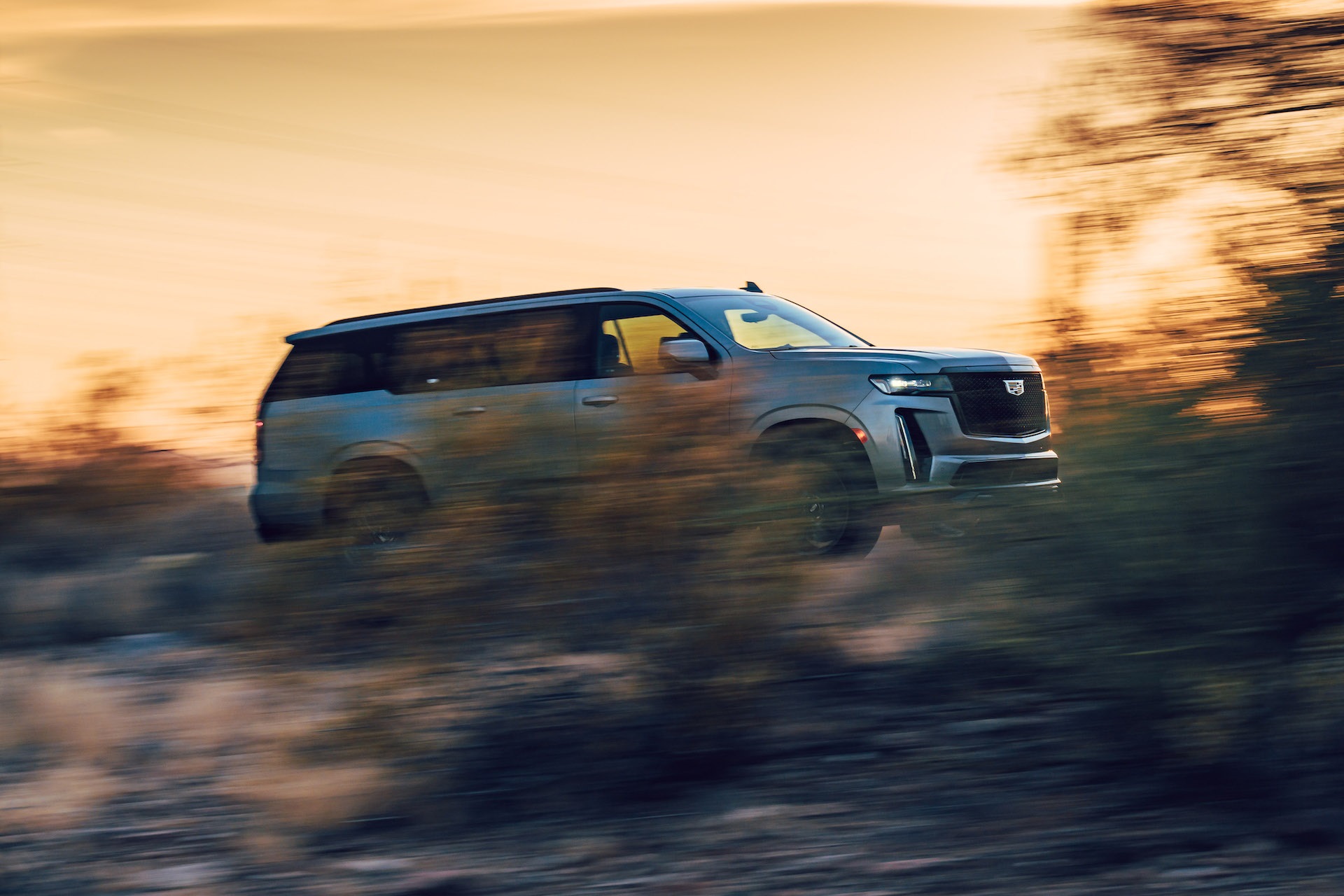 Download 2023 Cadillac Escalade-V - Front Three-Quarter HD Wallpaper 1920x1280 #60