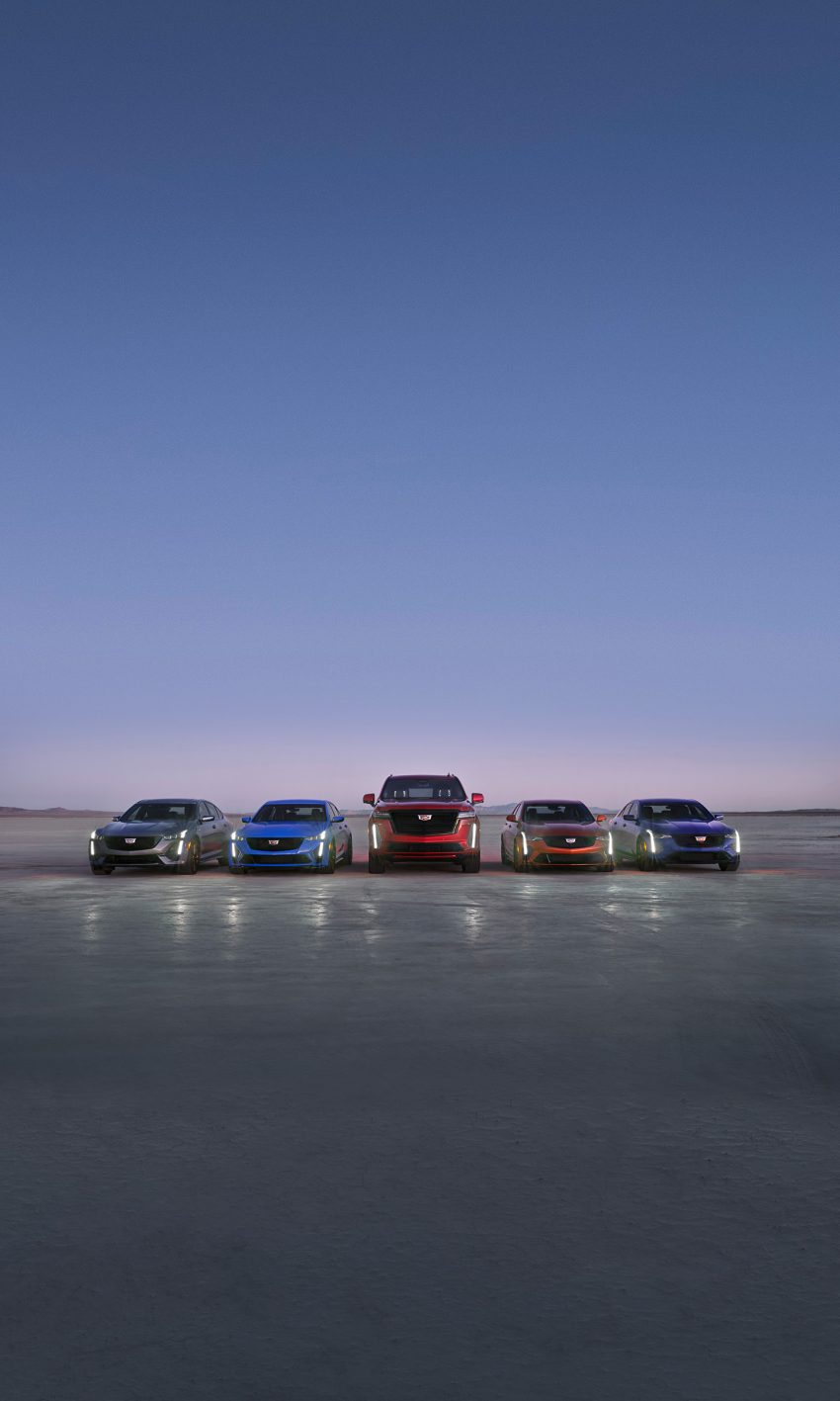 2023 Cadillac Escalade-V and V-Series Lineup Phone Wallpaper 850x1417 #18