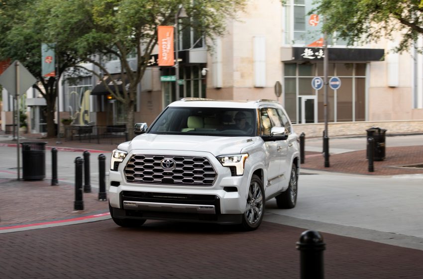 2023 Toyota Sequoia Capstone - Front Three-Quarter HD Wallpapers 850x560 #47 2023 Toyota Sequoia Capstone - Front Three-Quarter Wallpaper 850x560 #47