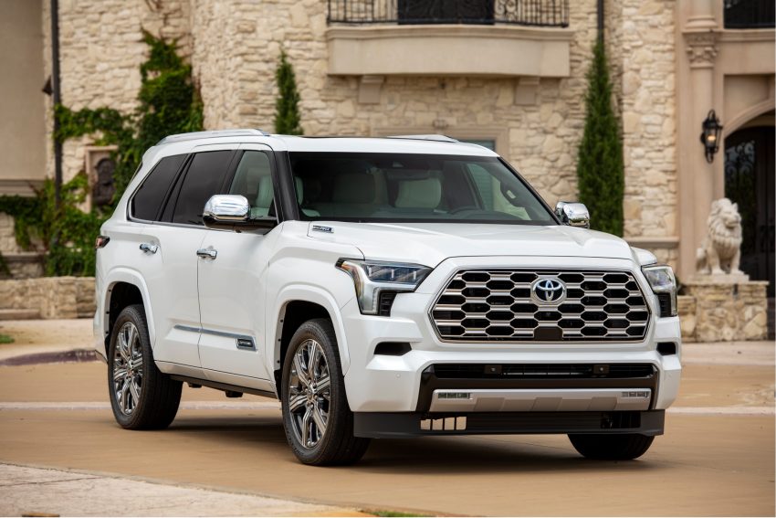 2023 Toyota Sequoia Capstone - Front Three-Quarter HD Wallpapers 850x567 #39 2023 Toyota Sequoia Capstone - Front Three-Quarter Wallpaper 850x567 #39