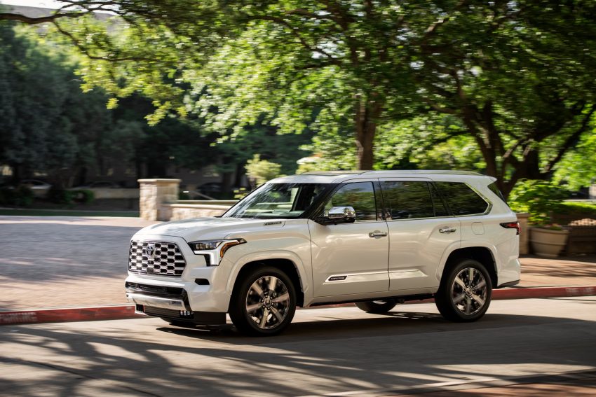 2023 Toyota Sequoia Capstone - Front Three-Quarter HD Wallpapers 850x567 #50 2023 Toyota Sequoia Capstone - Front Three-Quarter Wallpaper 850x567 #50