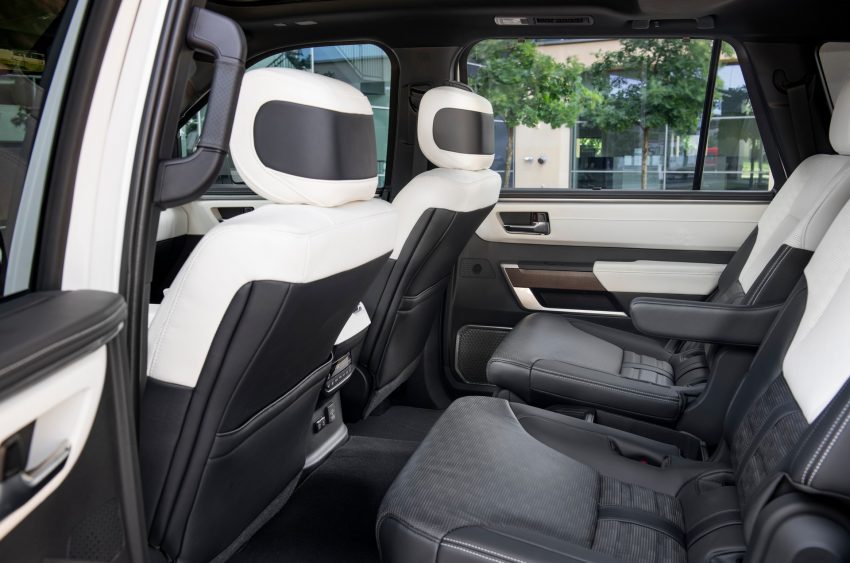 2023 Toyota Sequoia Capstone - Interior, Rear Seats Wallpaper 850x563 #108