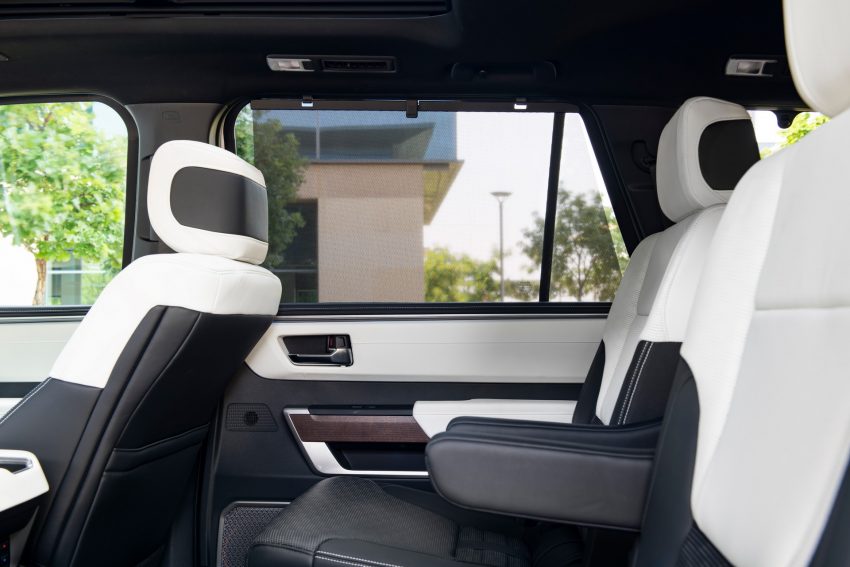 2023 Toyota Sequoia Capstone - Interior, Rear Seats Wallpaper 850x567 #109