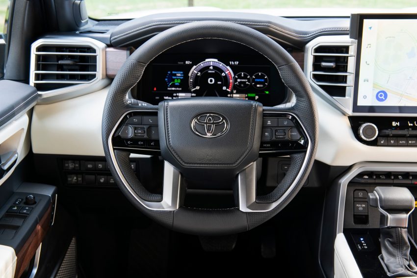 2023 Toyota Sequoia Capstone - Interior, Steering Wheel Wallpaper 850x567 #80