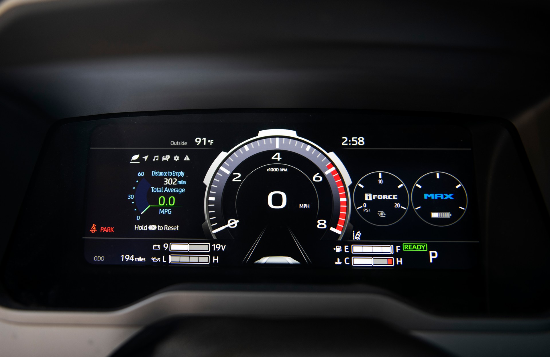 Download 2023 Toyota Sequoia Limited - Instrument Cluster HD Wallpaper 1920x1246 #26