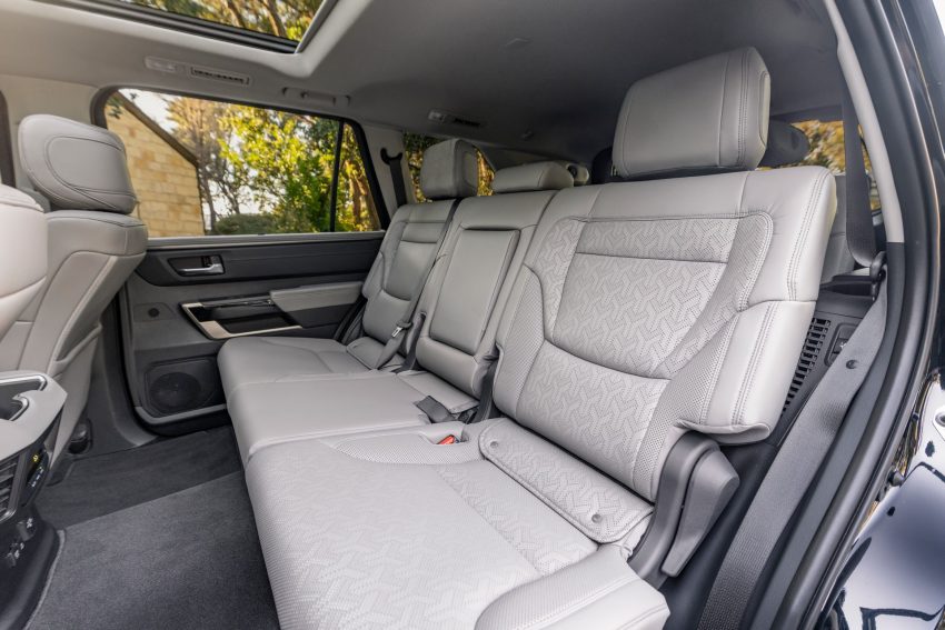 2023 Toyota Sequoia Limited - Interior, Rear Seats Wallpaper 850x567 #43