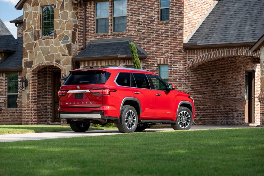 2023 Toyota Sequoia Limited - Rear Three-Quarter Wallpaper 850x568 #6