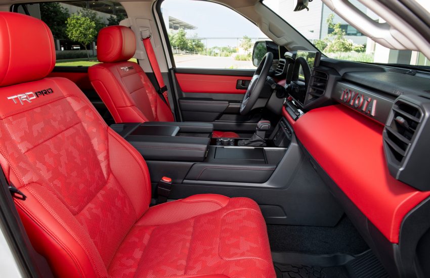 2023 Toyota Sequoia TRD Pro - Interior, Front Seats Wallpaper 850x550 #91