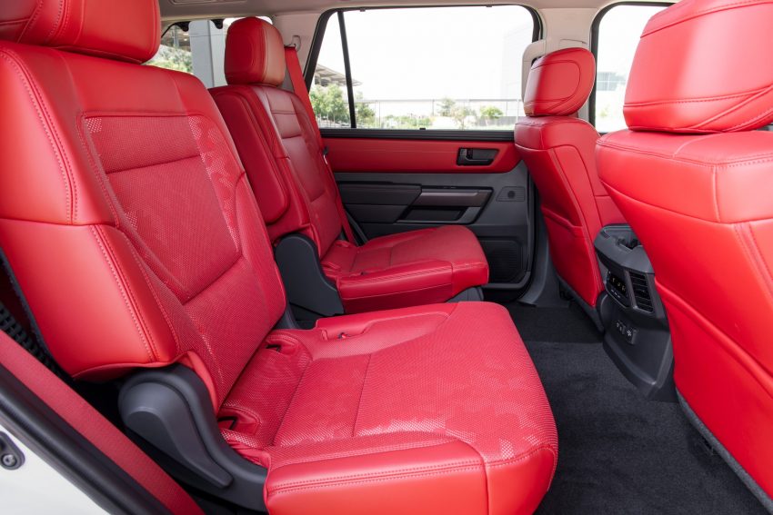 2023 Toyota Sequoia TRD Pro - Interior, Rear Seats Wallpaper 850x567 #108