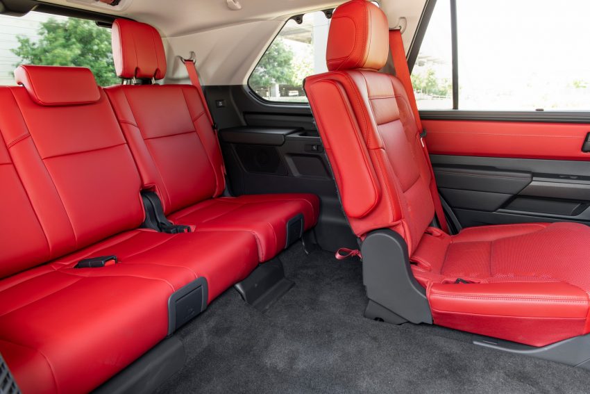 2023 Toyota Sequoia TRD Pro - Interior, Rear Seats Wallpaper 850x567 #109