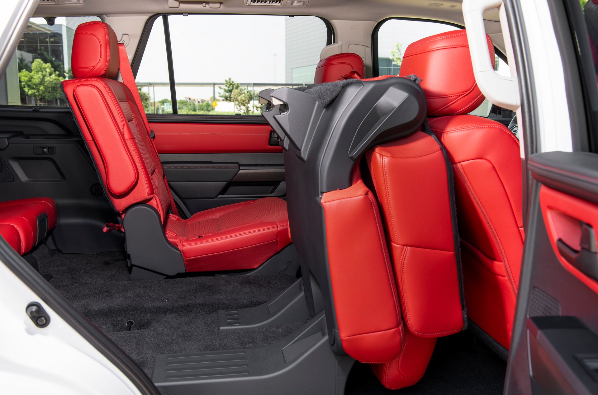 Download 2023 Toyota Sequoia TRD Pro - Interior, Rear Seats HD Wallpaper 1920x1269 #110