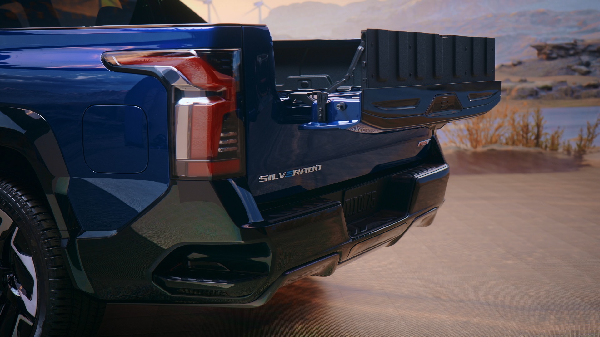 Download 2024 Chevrolet Silverado EV RST - Detail HD Wallpaper 1920x1080 #18