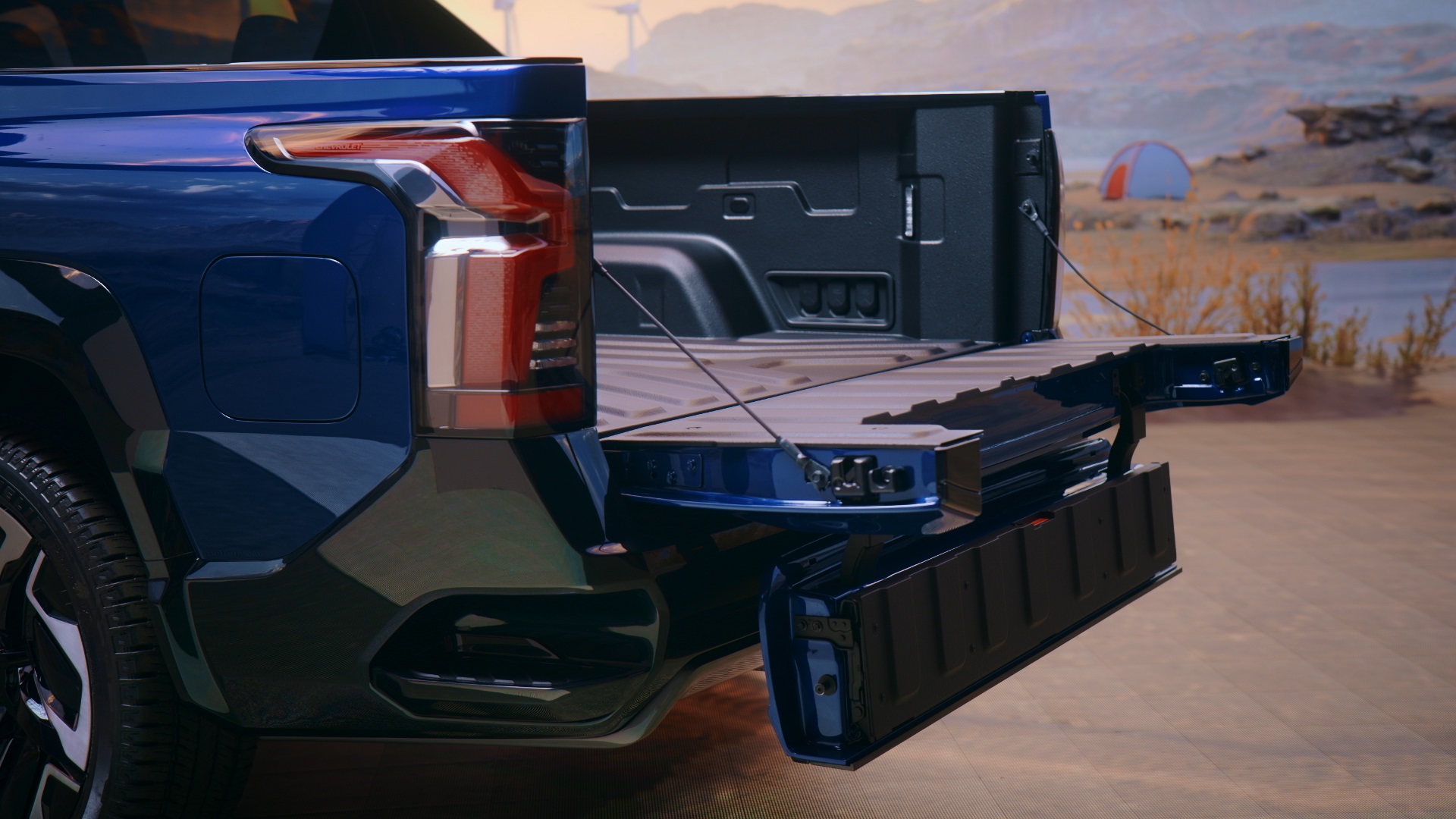 Download 2024 Chevrolet Silverado EV RST - Detail HD Wallpaper 1920x1080 #15