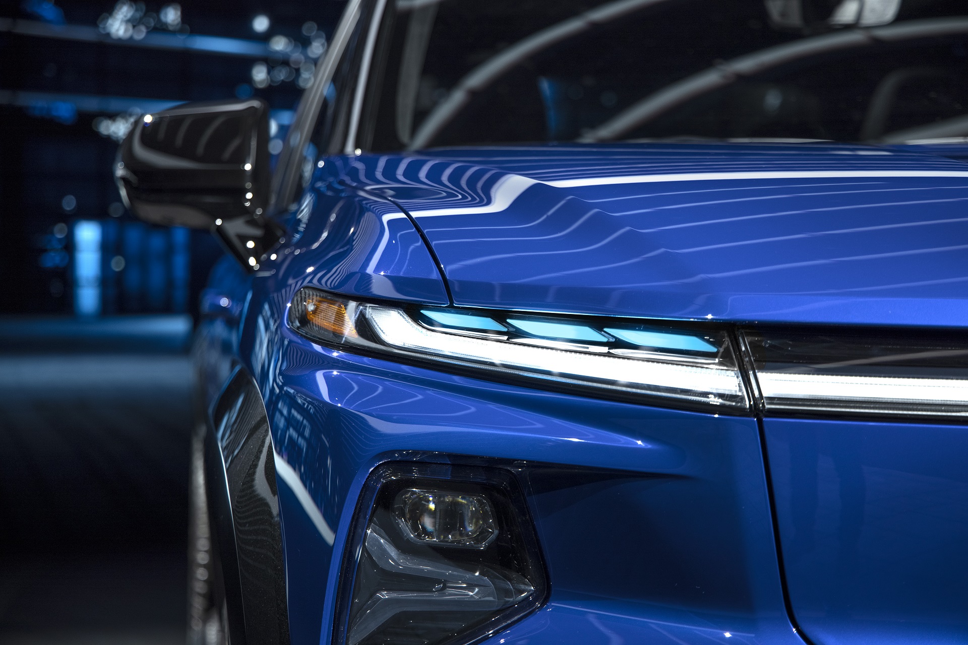 Download 2024 Chevrolet Silverado EV RST - Headlight HD Wallpaper 1920x1280 #9