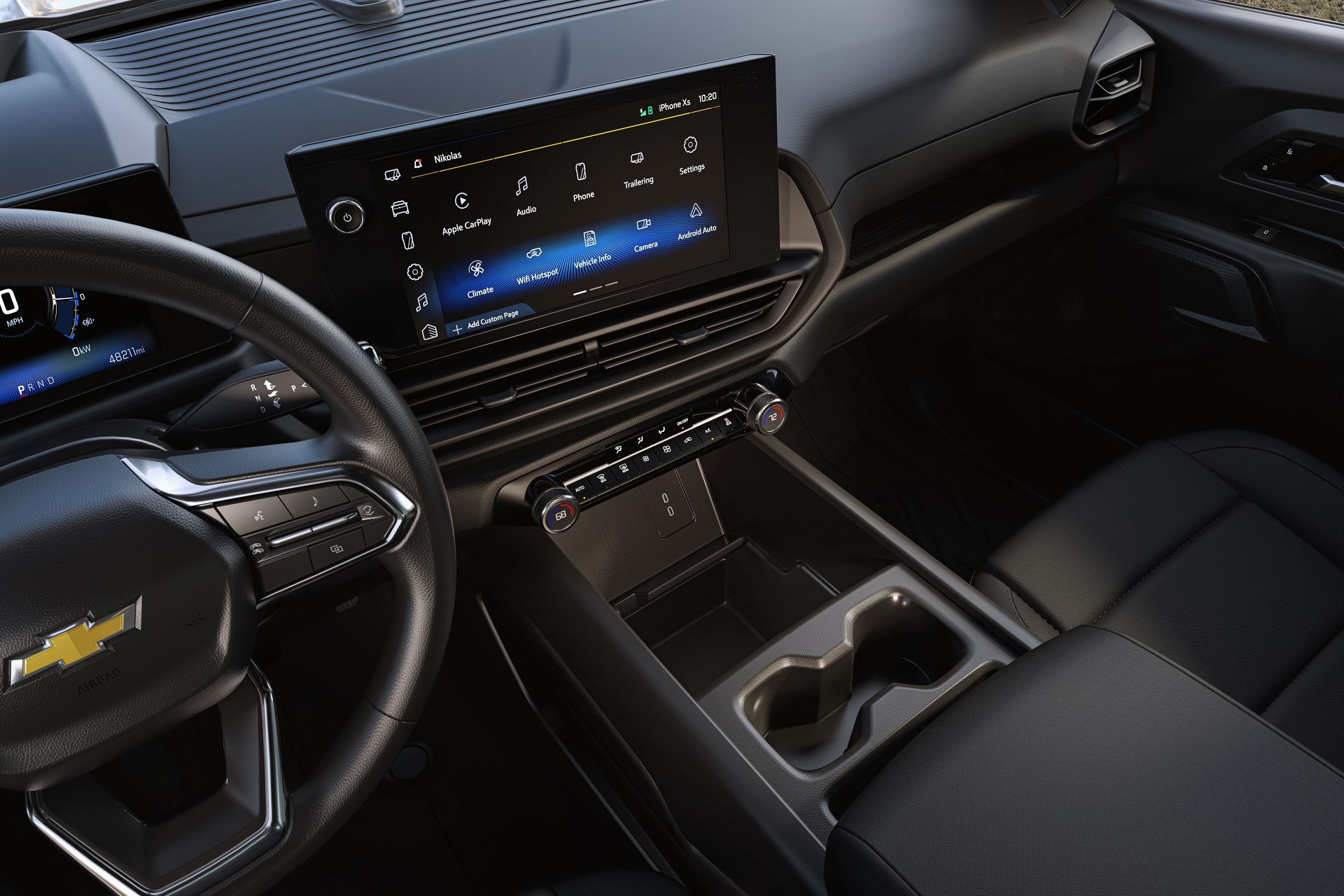2024 Chevrolet Silverado EV WT Interior, Detail Wallpapers 23