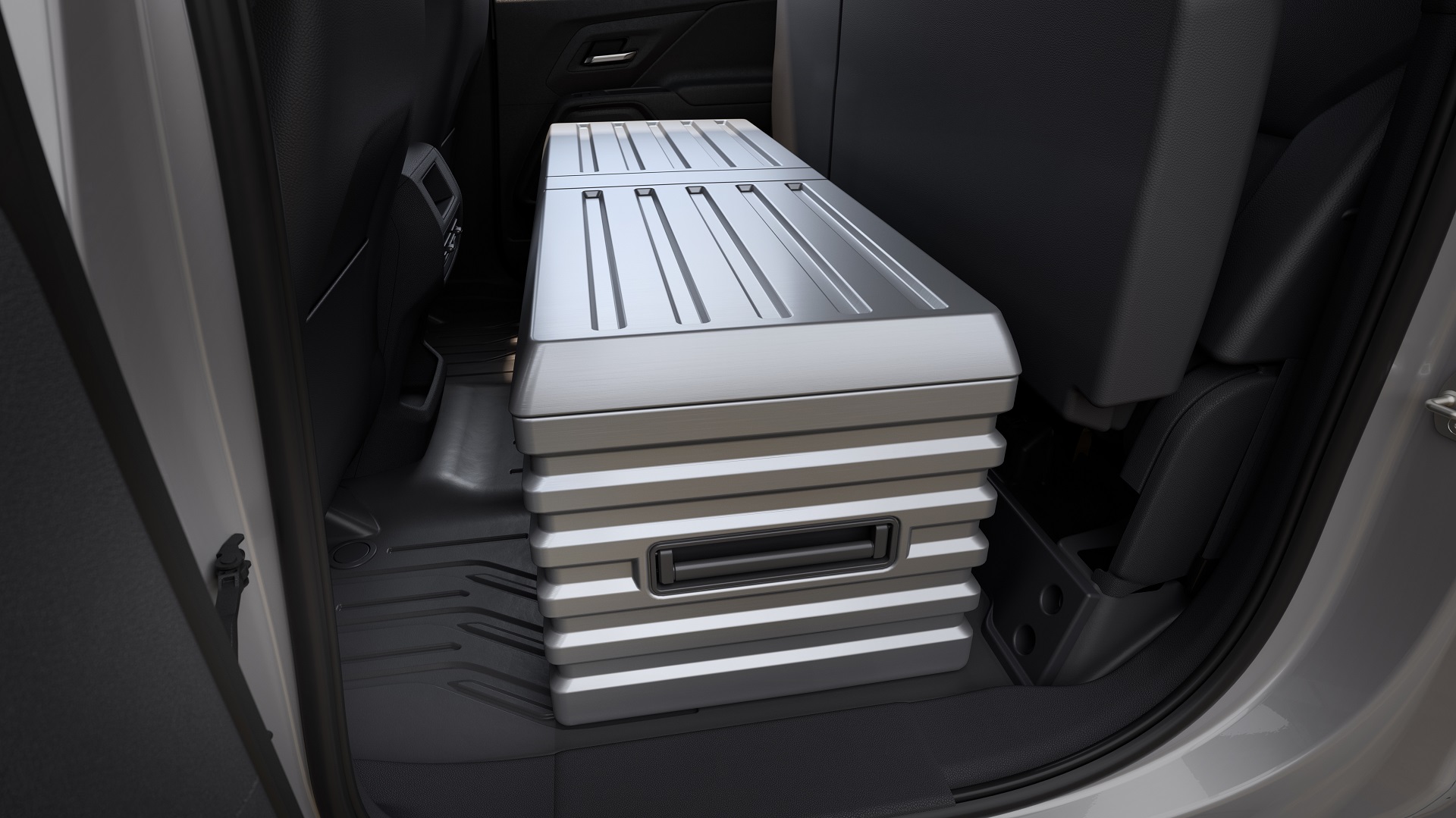 Download 2024 Chevrolet Silverado EV WT - Interior, Detail HD Wallpaper 1920x1079 #24