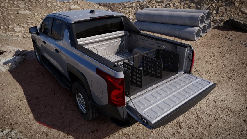 2024 Chevrolet Silverado EV WT - Rear Three-Quarter Wallpaper 850x478 #10
