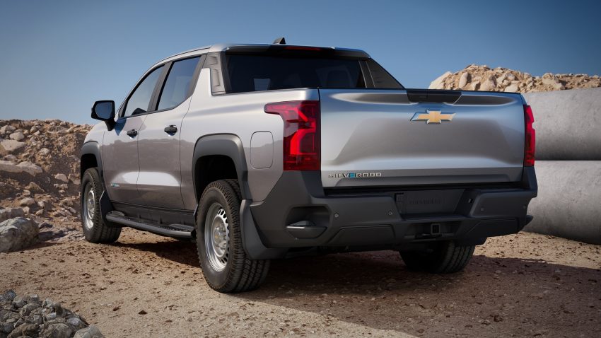 2024 Chevrolet Silverado EV WT - Rear Wallpaper 850x478 #11