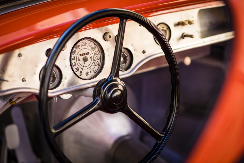 1960 Skoda 1100 OHC Coupe - Interior, Steering Wheel Wallpaper 850x567 #27