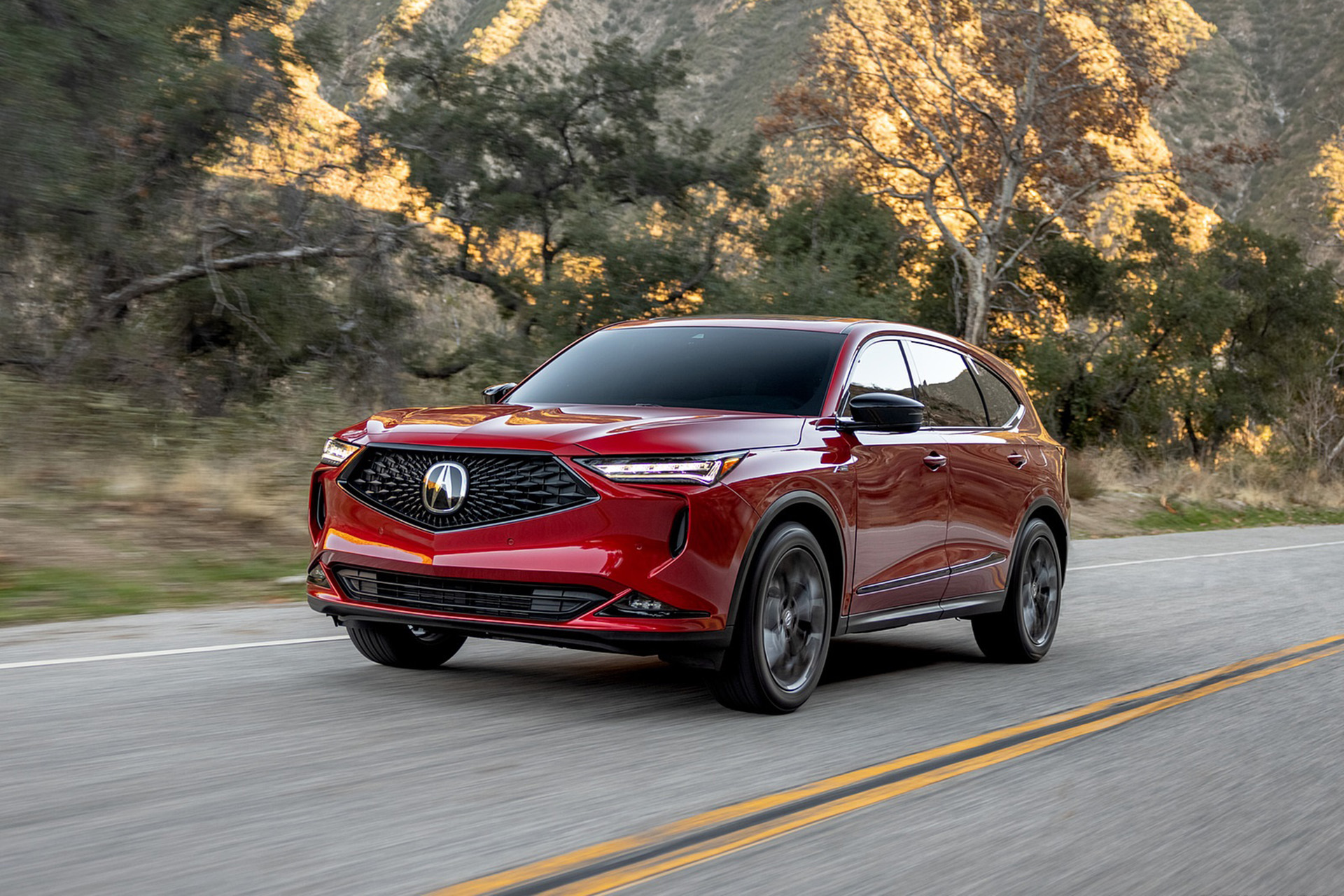 Download 2022 Acura MDX A-Spec - Front Three-Quarter HD Wallpaper 1920x1280 #2