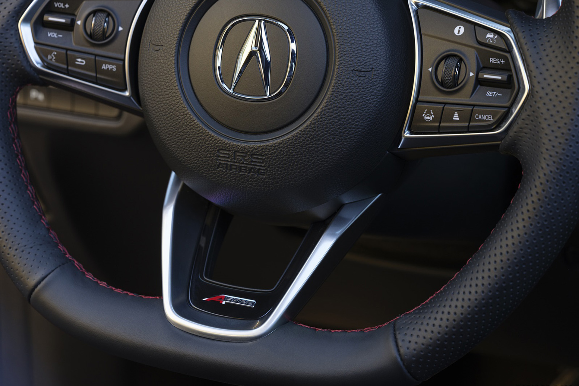 Download 2022 Acura MDX A-Spec - Interior, Steering Wheel HD Wallpaper 1920x1280 #20