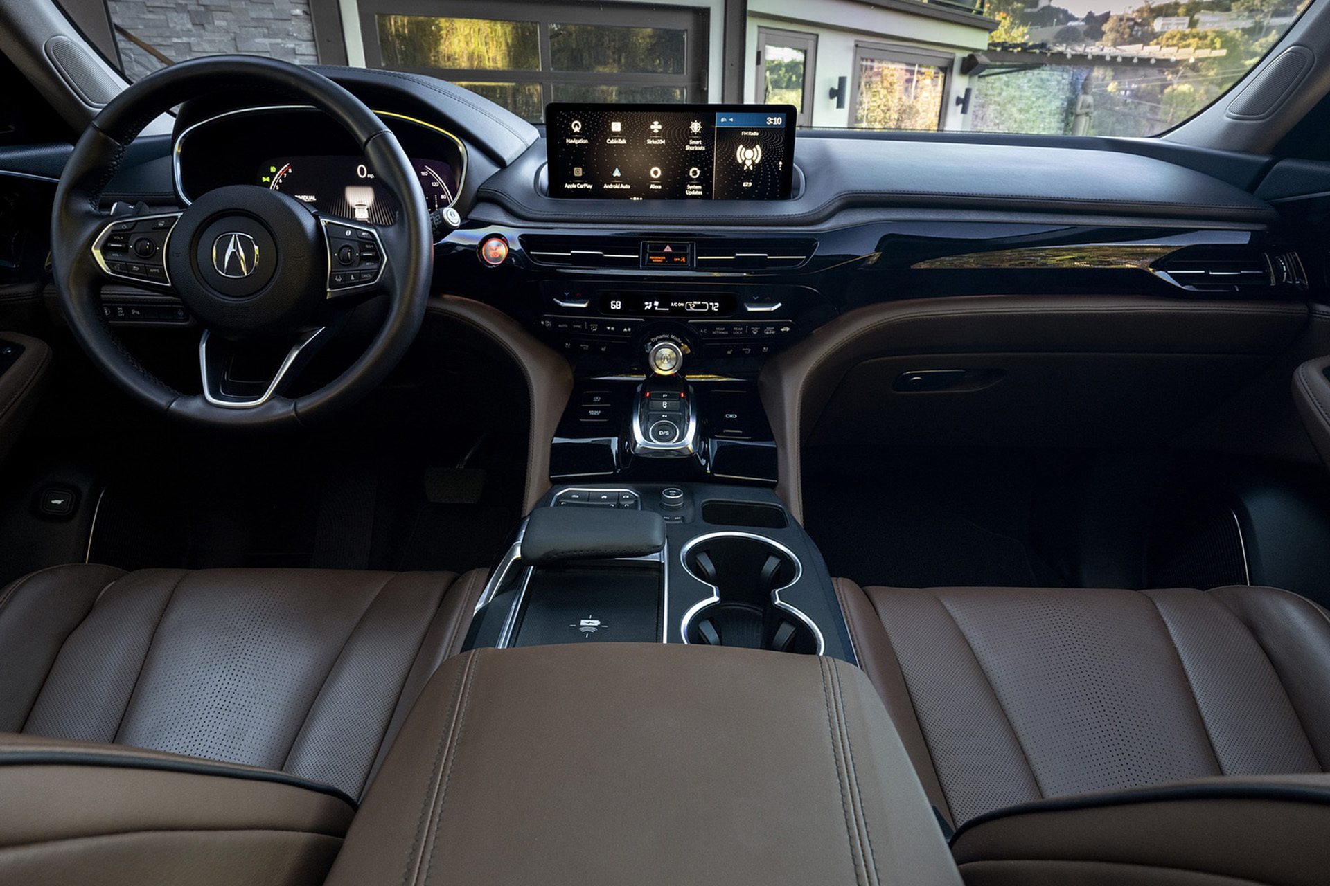 Download 2022 Acura MDX Advance - Interior, Cockpit HD Wallpaper 1920x1280 #29