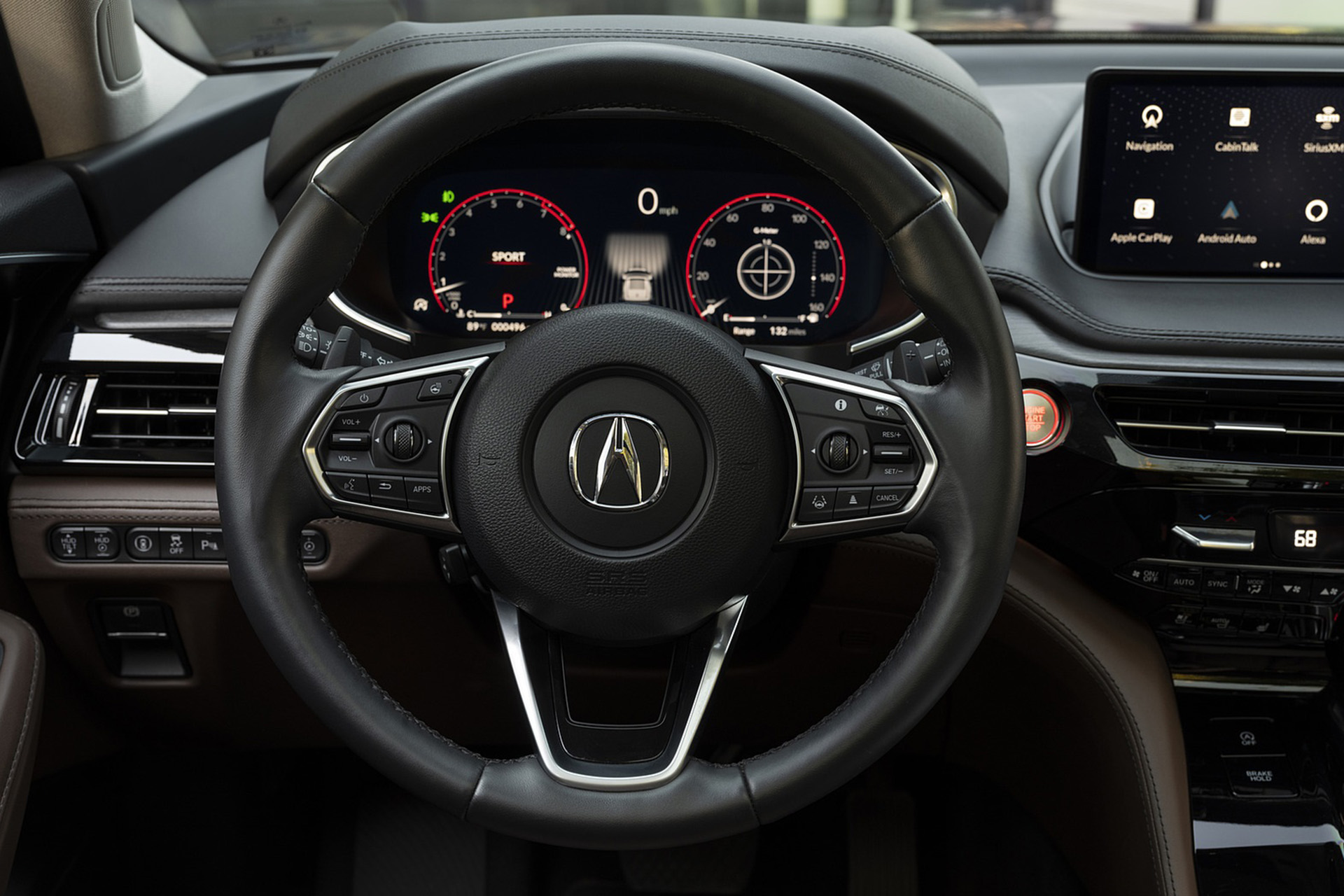 Download 2022 Acura MDX Advance - Interior HD Wallpaper 1920x1280 #41