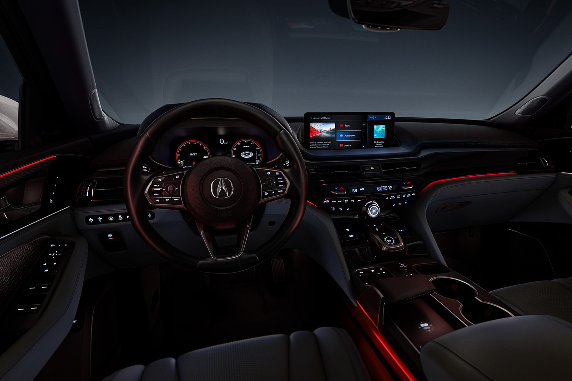 Download 2022 Acura MDX - Interior Ambient Lighting HD Wallpaper 1920x1279 #37