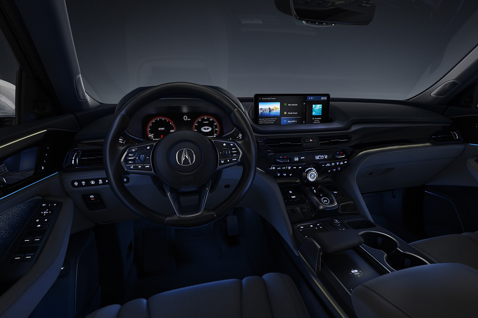 Download 2022 Acura MDX - Interior Ambient Lighting HD Wallpaper 1920x1279 #38