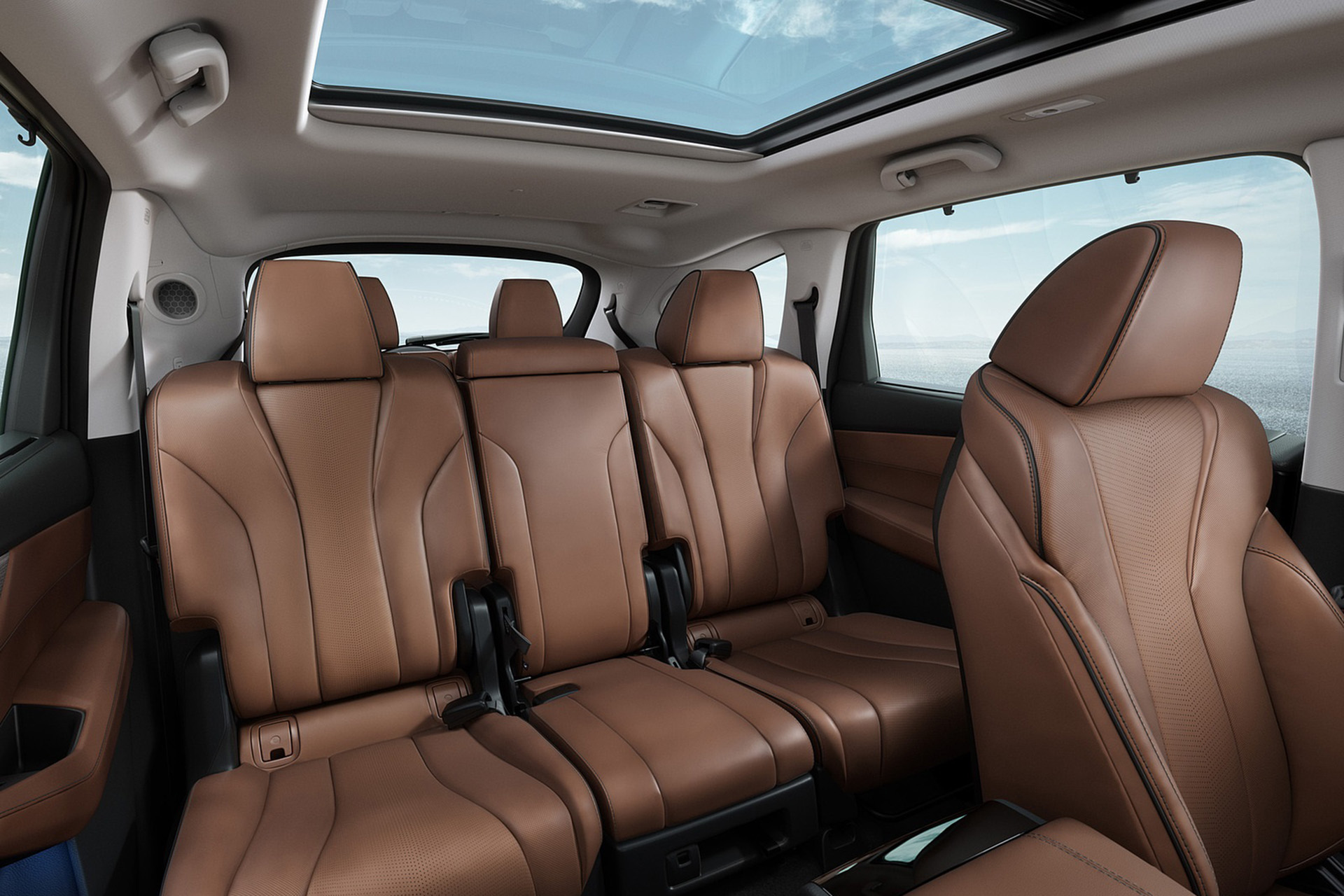 Download 2022 Acura MDX - Interior, Rear Seats HD Wallpaper 1920x1280 #42
