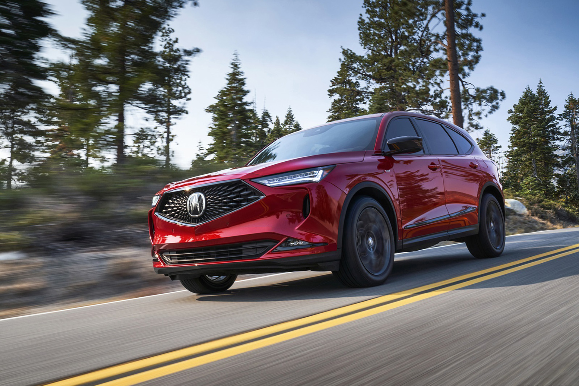 Download 2022 Acura MDX SH-AWD A-Spec - Front Three-Quarter HD Wallpaper 1920x1280 #21