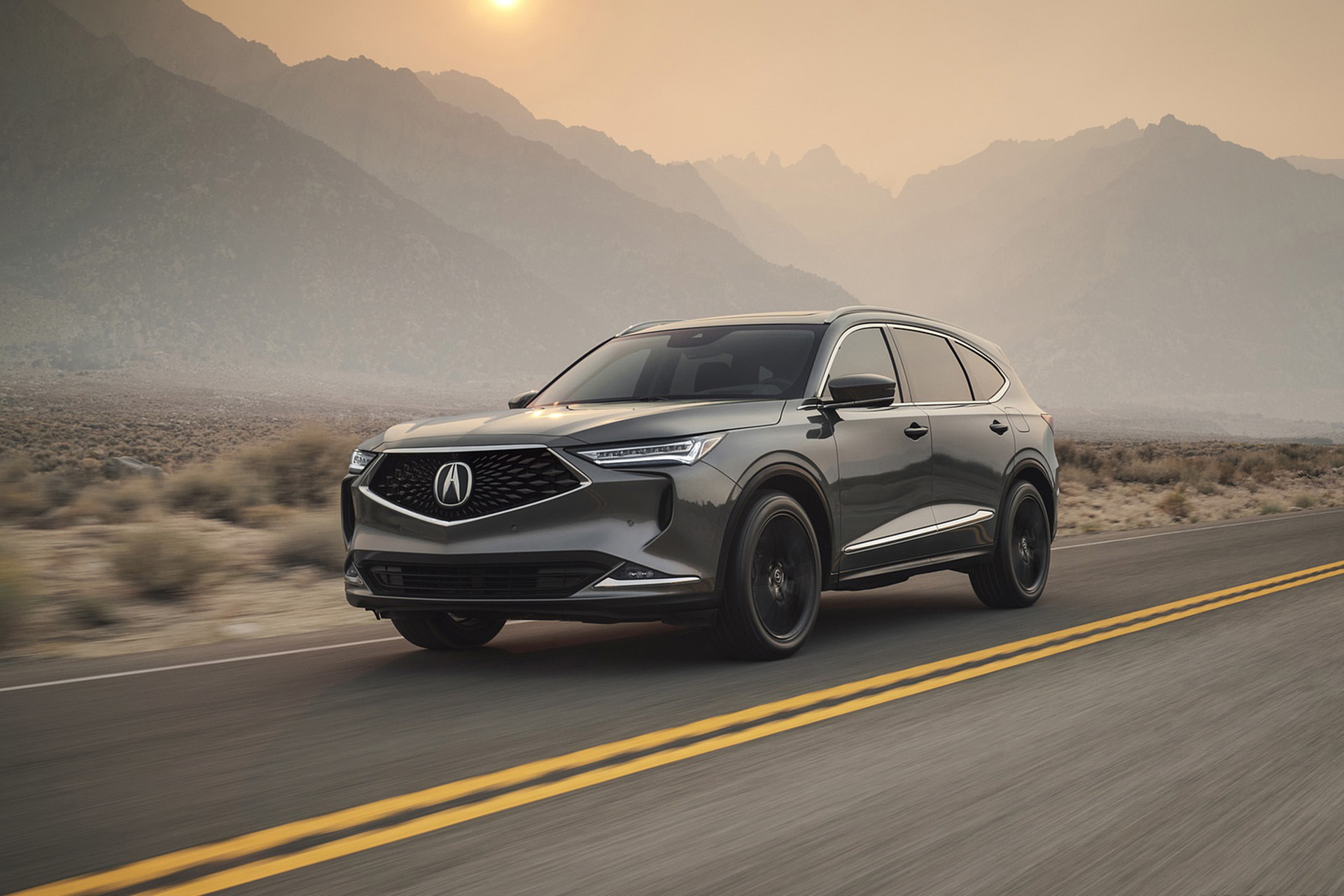 Download 2022 Acura MDX SH-AWD Advance - Front Three-Quarter HD Wallpaper 1920x1280 #23