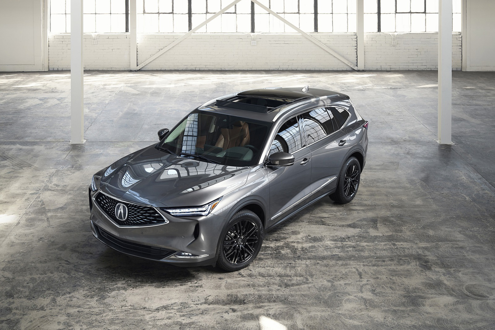 Download 2022 Acura MDX SH-AWD Advance - Front Three-Quarter HD Wallpaper 1920x1280 #26