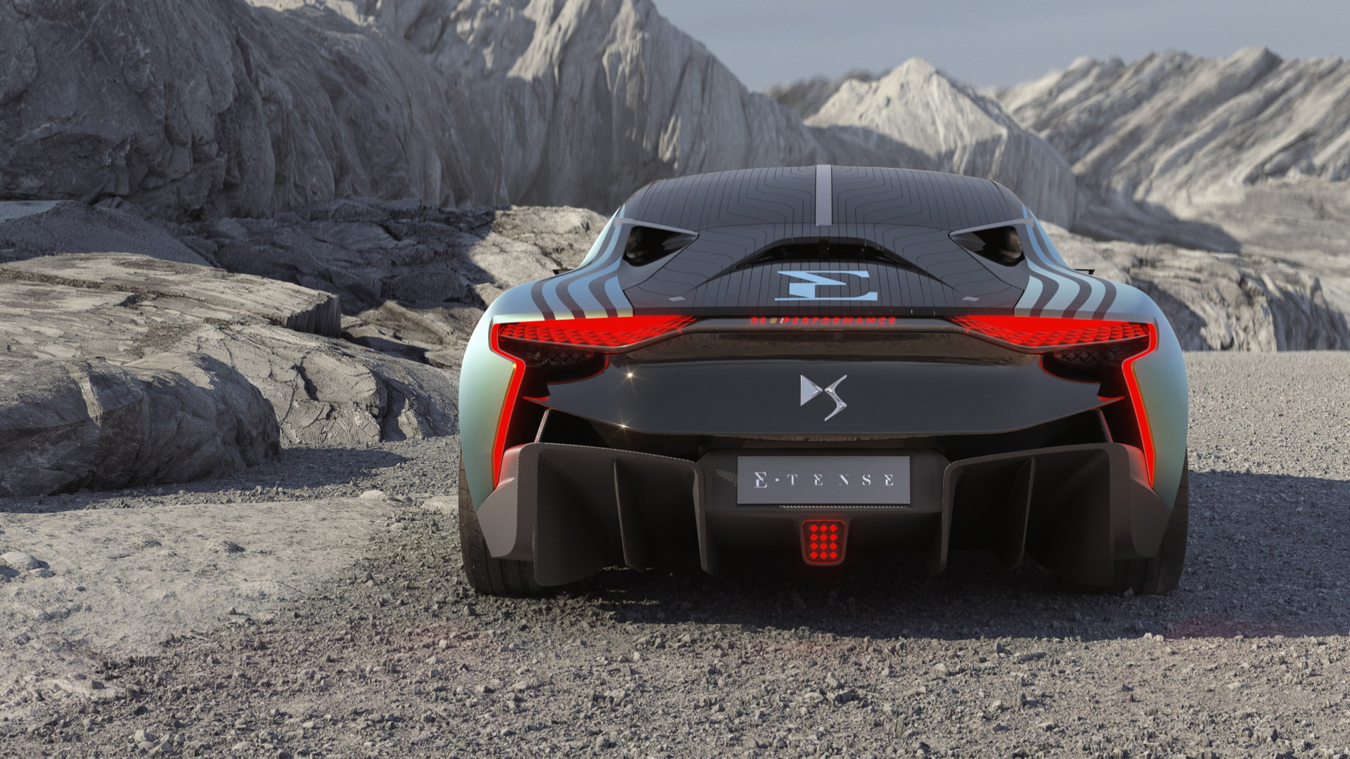 Download 2022 DS E-Tense Performance Concept - Rear HD Wallpaper 1920x1080 #10