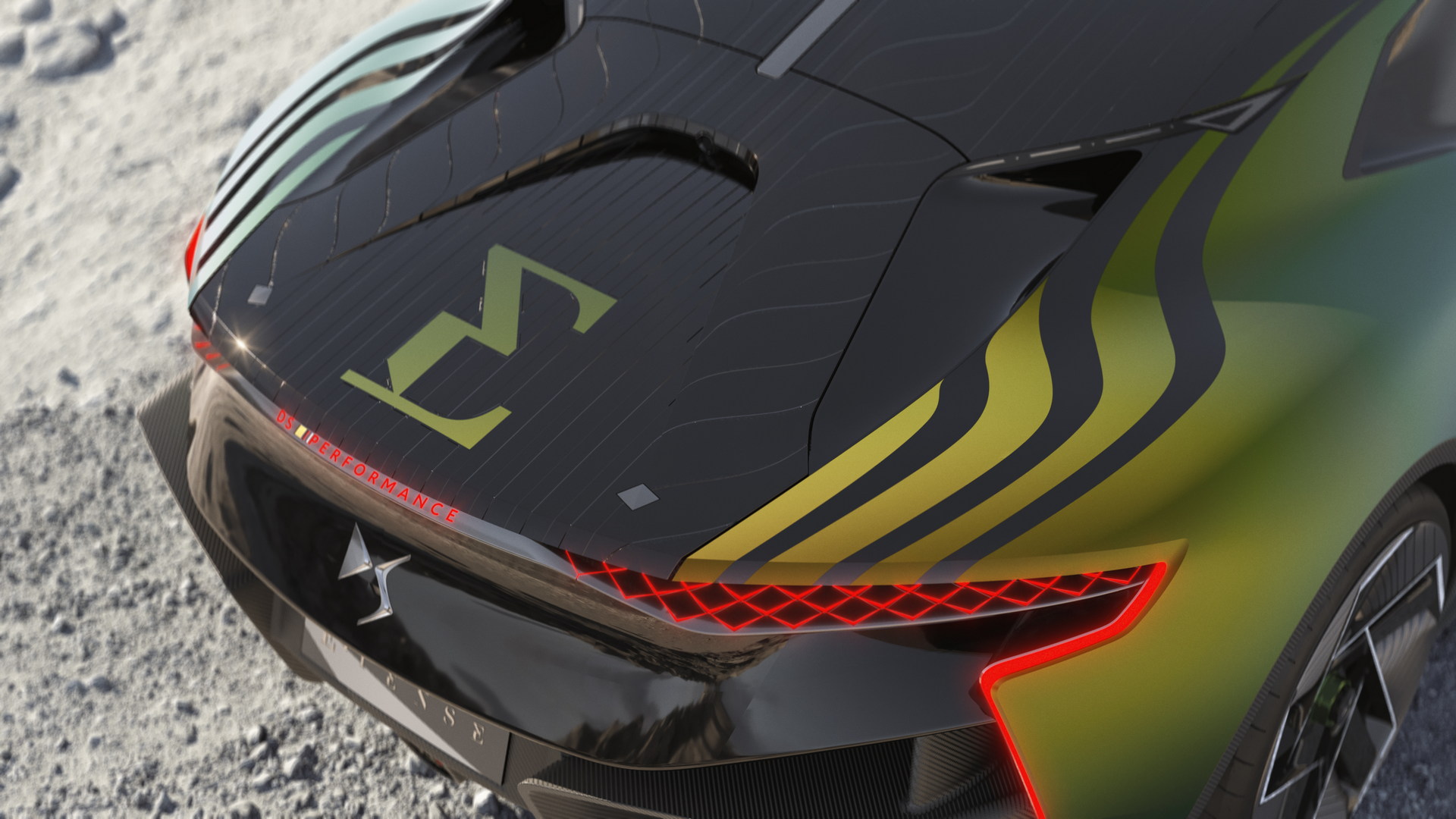 Download 2022 DS E-Tense Performance Concept - Tail Light HD Wallpaper 1920x1080 #12