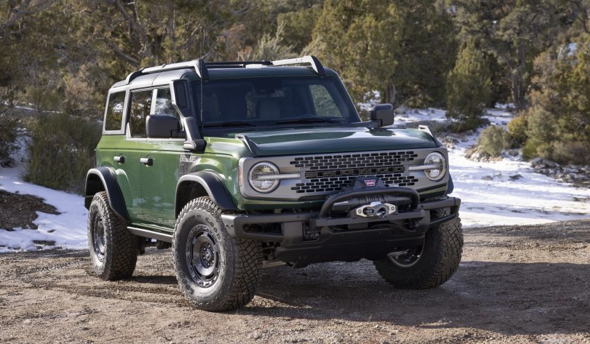 2022 Ford Bronco Everglades Edition - Front Wallpaper 850x496 #38