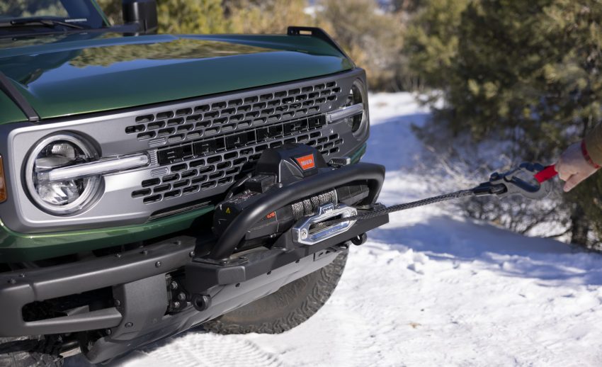 2022 Ford Bronco Everglades Edition - Winch Wallpaper 850x518 #41