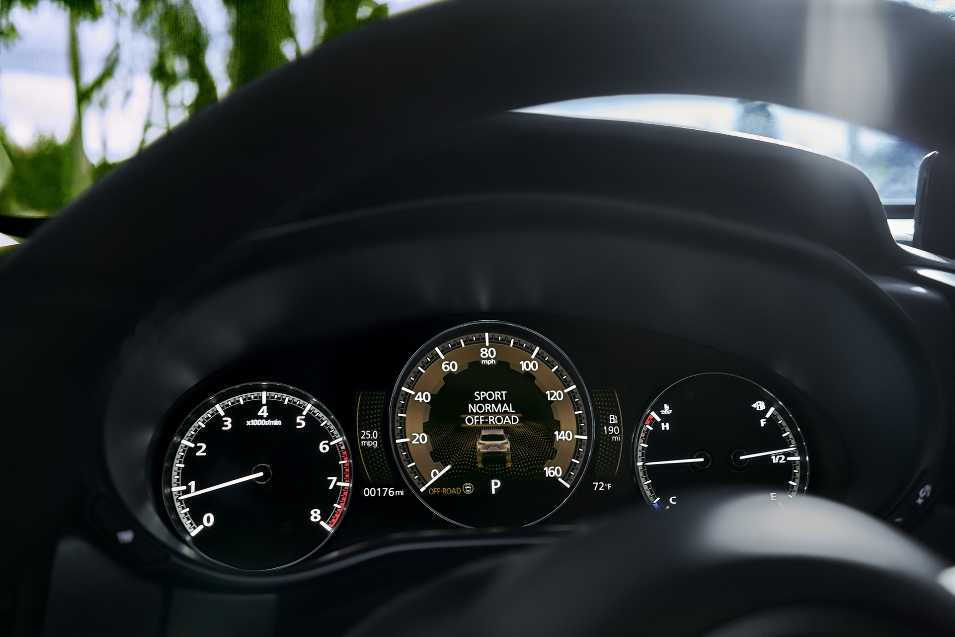 Download 2022 Mazda CX-50 - Instrument Cluster HD Wallpaper 1922x1281 #18