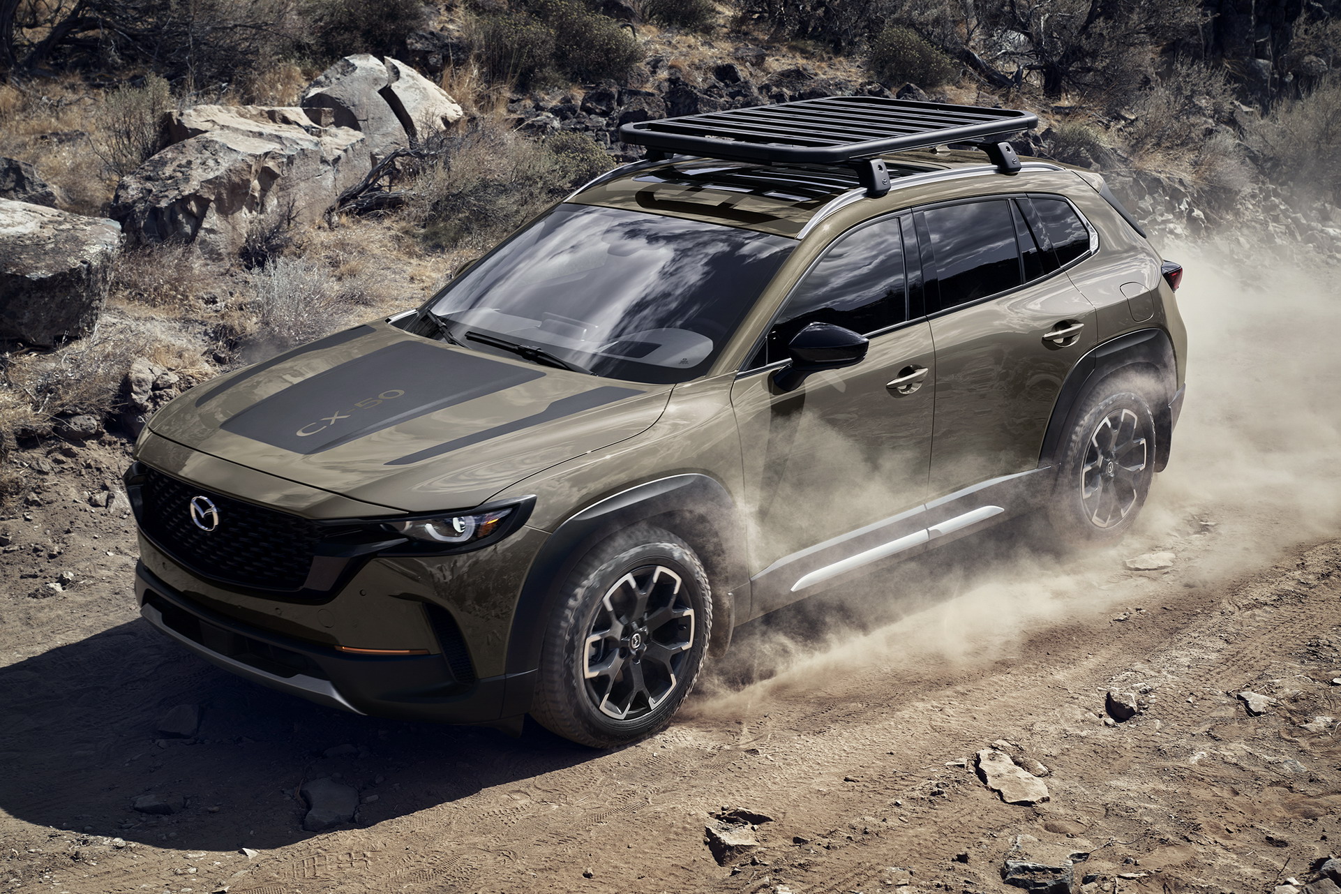 Download 2022 Mazda CX-50 - Off-Road HD Wallpaper 1922x1281 #1