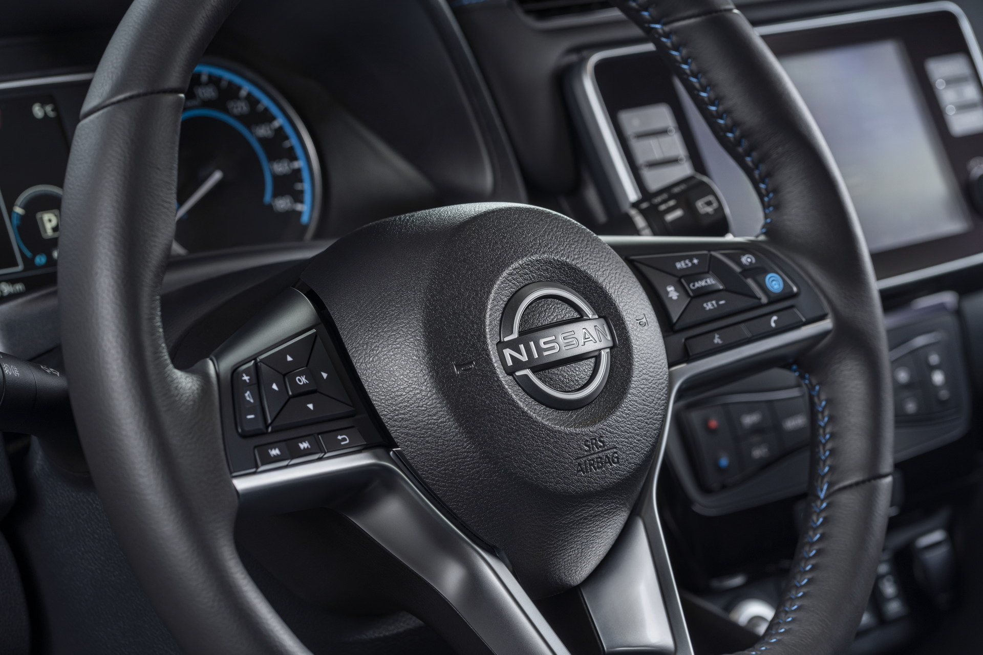Download 2022 Nissan Leaf - Interior, Steering Wheel HD Wallpaper 1920x1280 #43