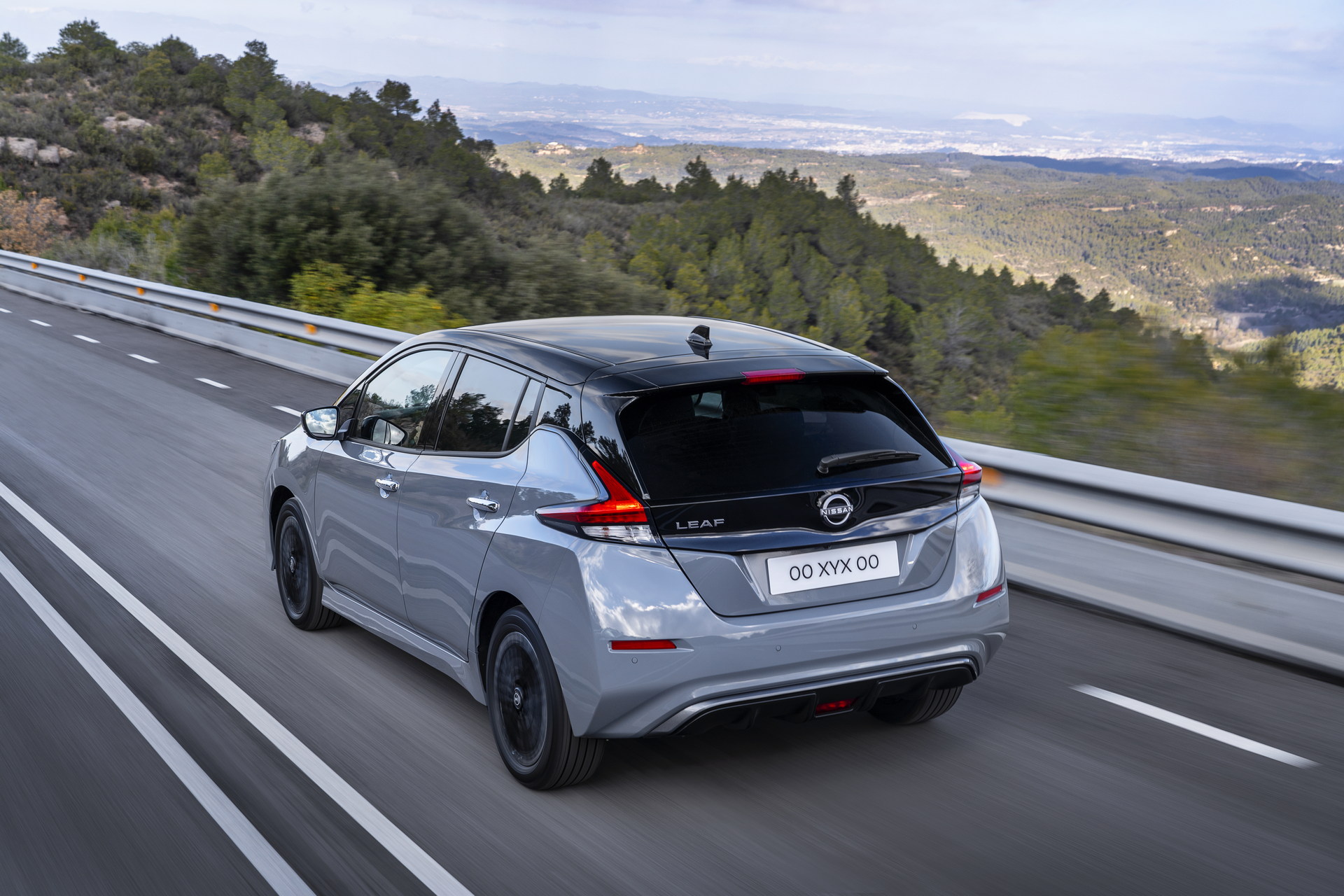 Download 2022 Nissan Leaf - Rear Three-Quarter HD Wallpaper 1920x1280 #2