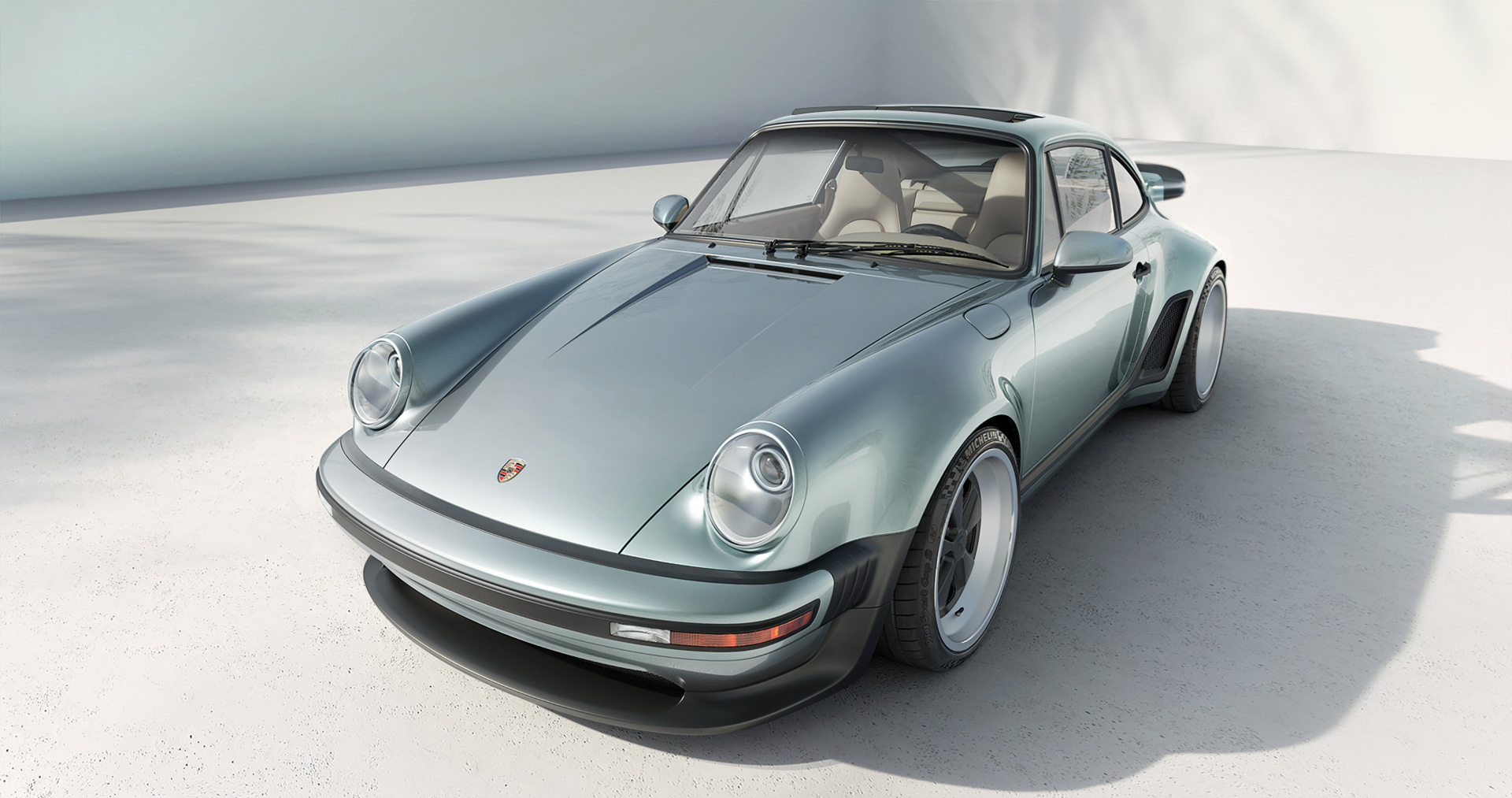 Download 2022 Singer Turbo Study - Front Three-Quarter HD Wallpaper 1920x1013 #1