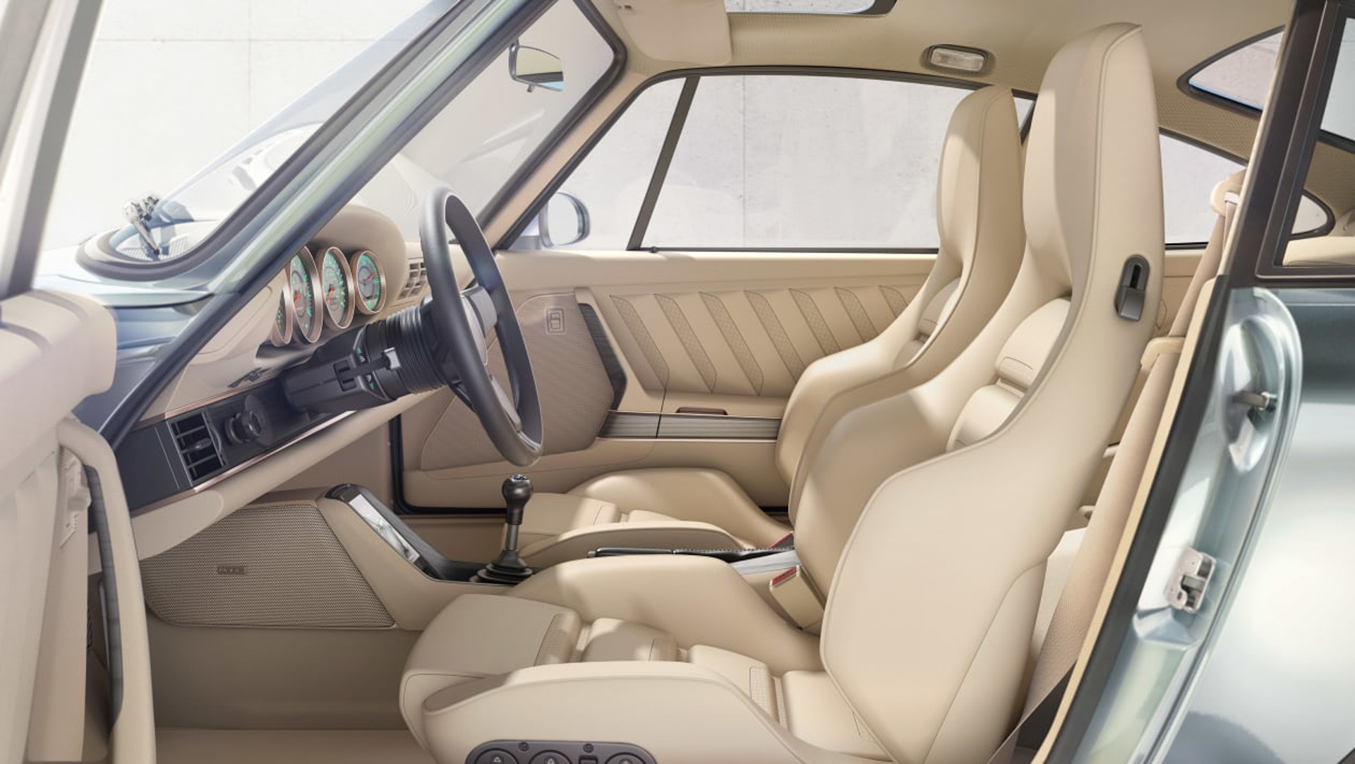 Download 2022 Singer Turbo Study - Interior, Front Seats HD Wallpaper 1920x1082 #16