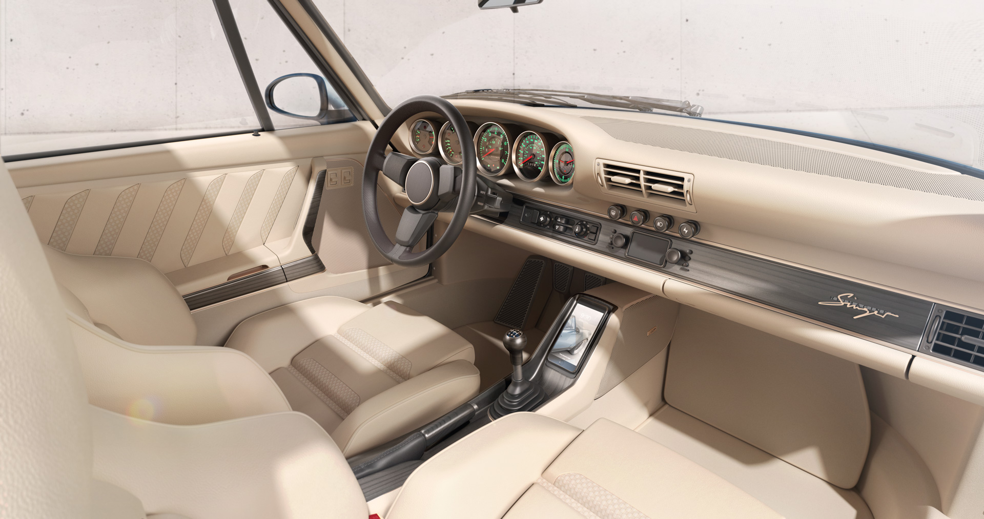 Download 2022 Singer Turbo Study - Interior HD Wallpaper 1920x1013 #15