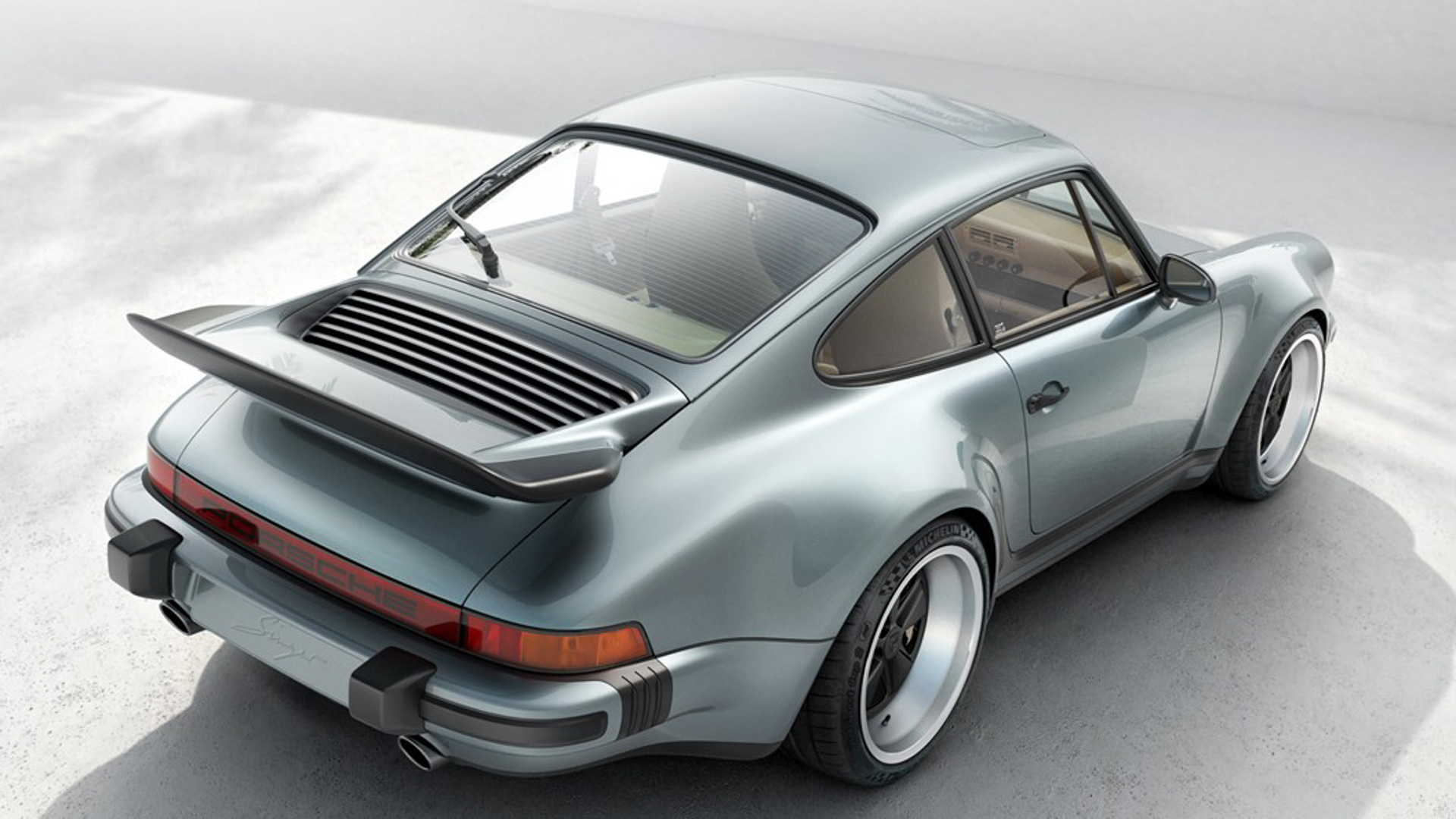 Download 2022 Singer Turbo Study - Rear Three-Quarter HD Wallpaper 1920x1080 #5