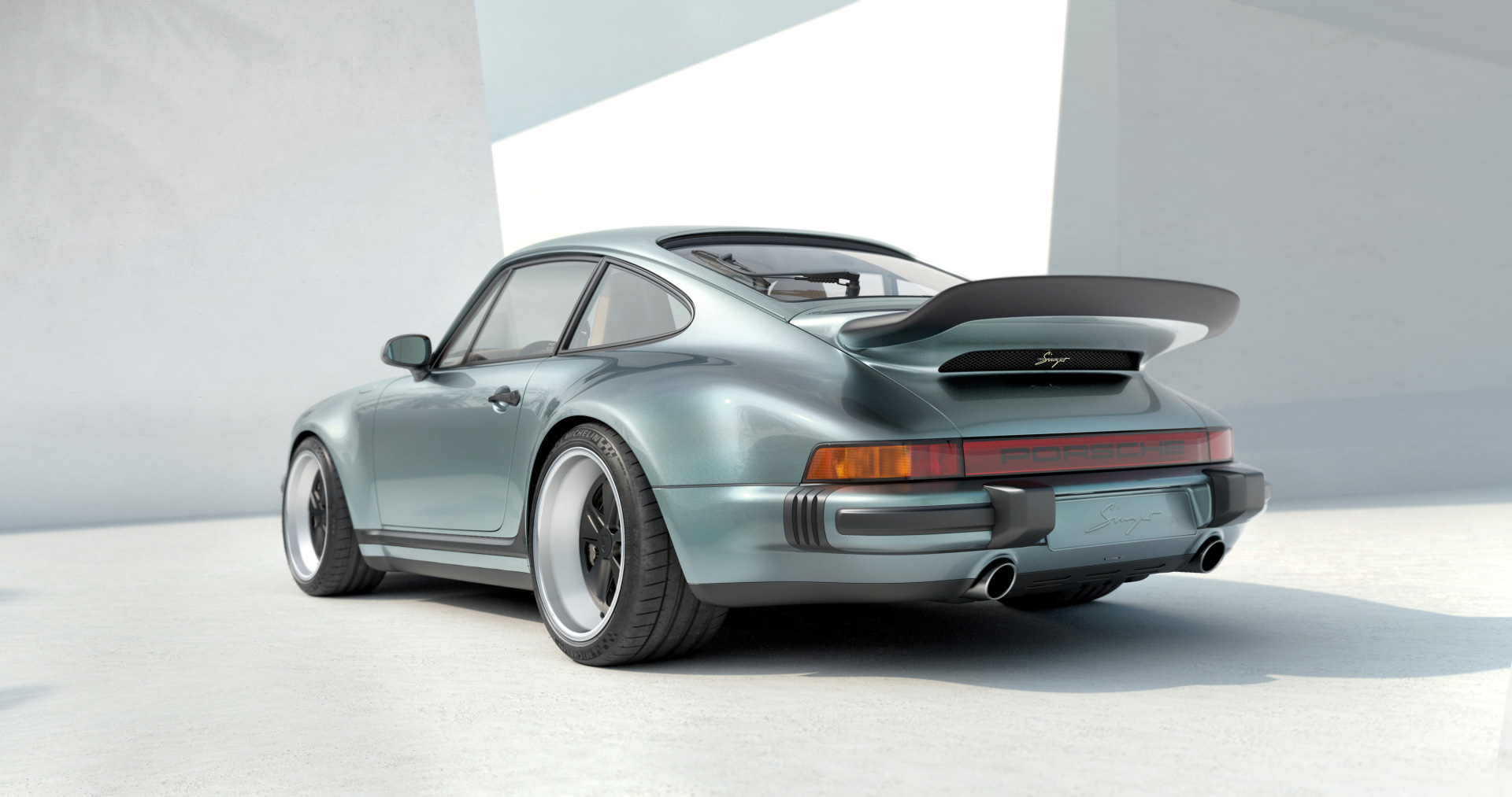 Download 2022 Singer Turbo Study - Rear Three-Quarter HD Wallpaper 1920x1013 #6